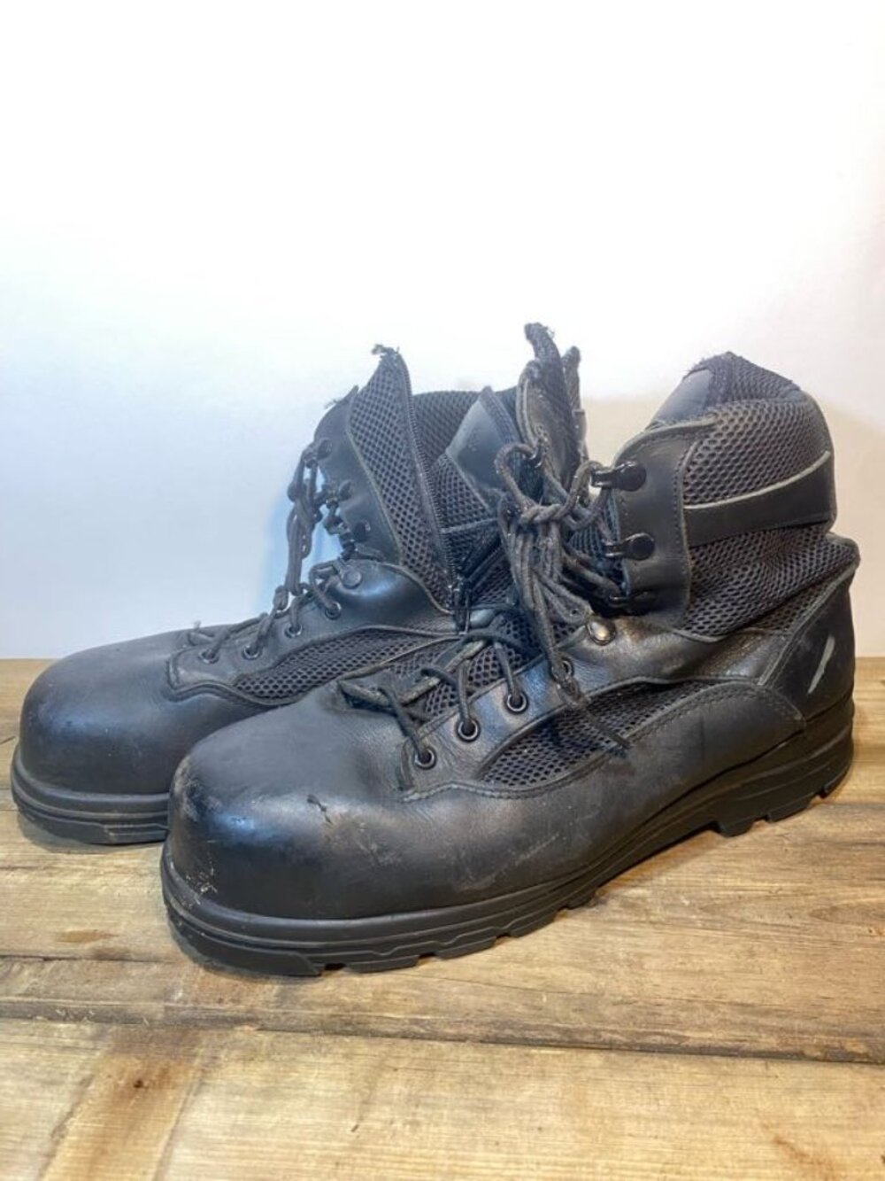 Terra Canadian Navy Hot Weather Safety Boots Size 290/118 US 11.5 CSA Approved